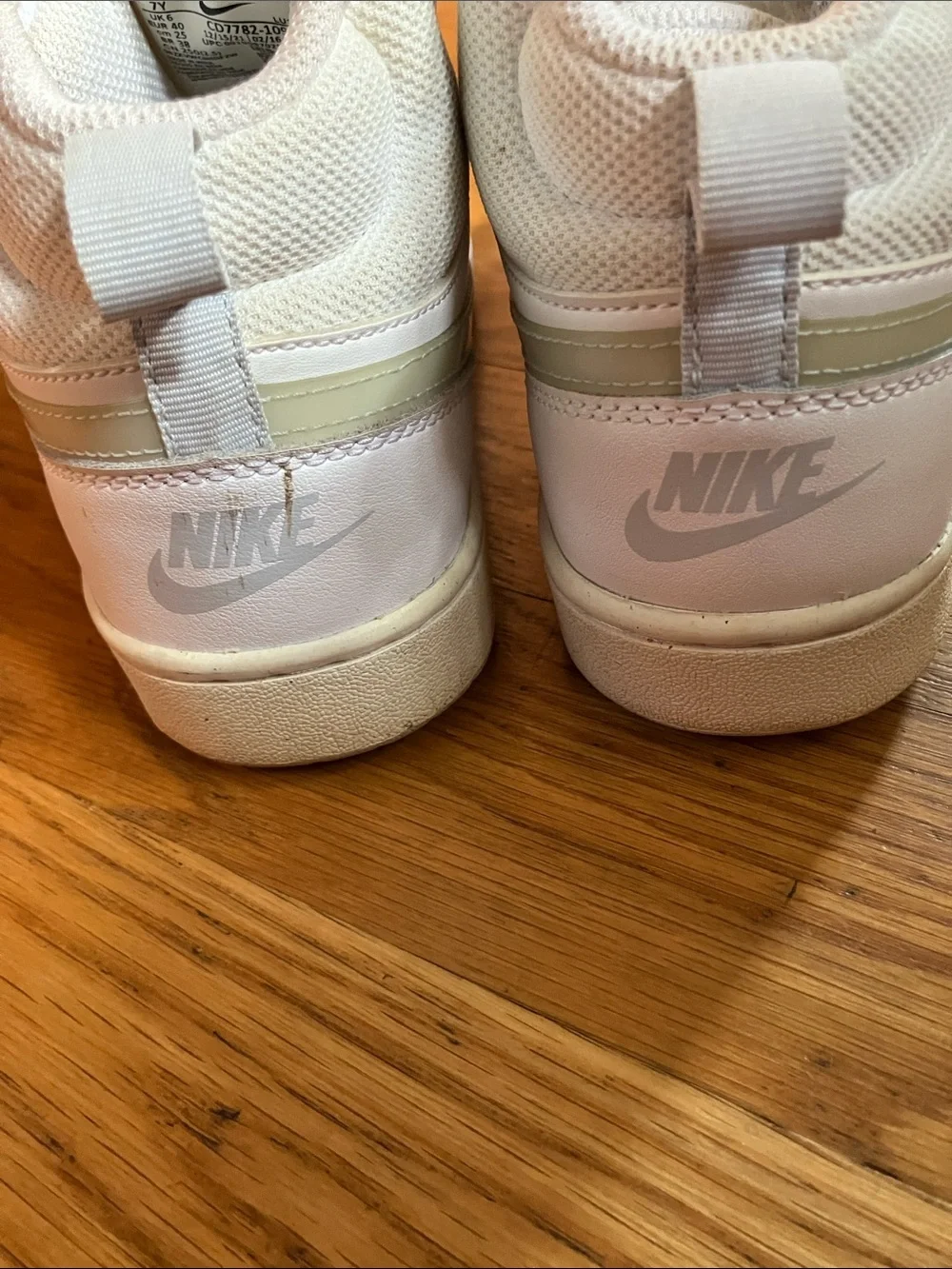 NIKE COURT BOROUGH MID 2 Sneakers AURA w STRAP